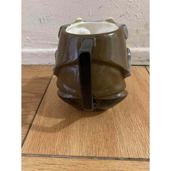 VTG 90’s APPLAUSE Gamorrean Guard Mug Extra Large Green Ceramic Mug Unique - Picture 7 of 10